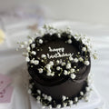 Black Birthday Cake