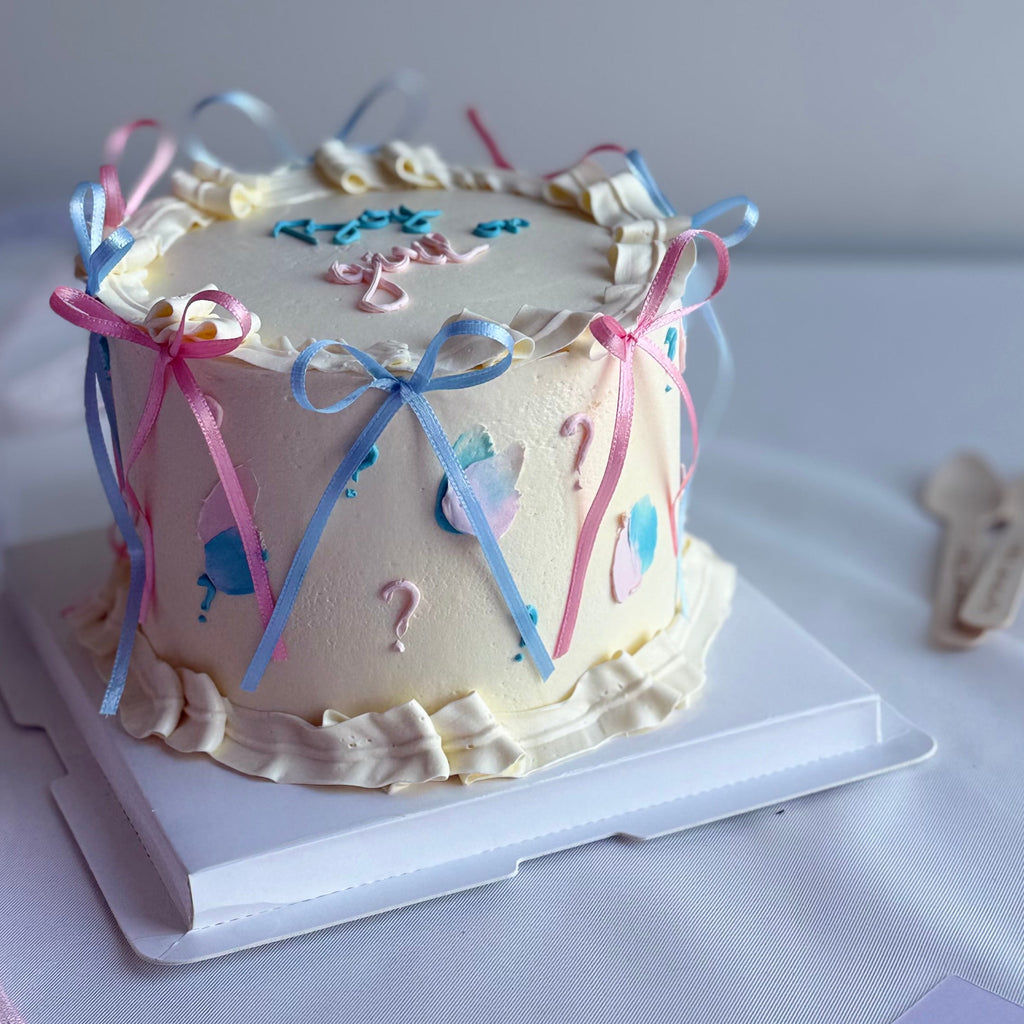 Gender Reveal Torte 🎀💙