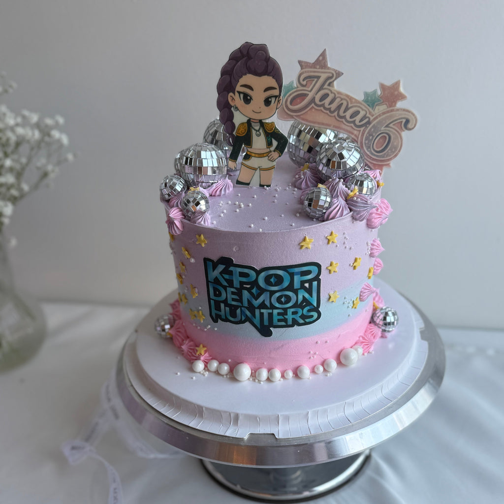 K-Pop Demon Cake
