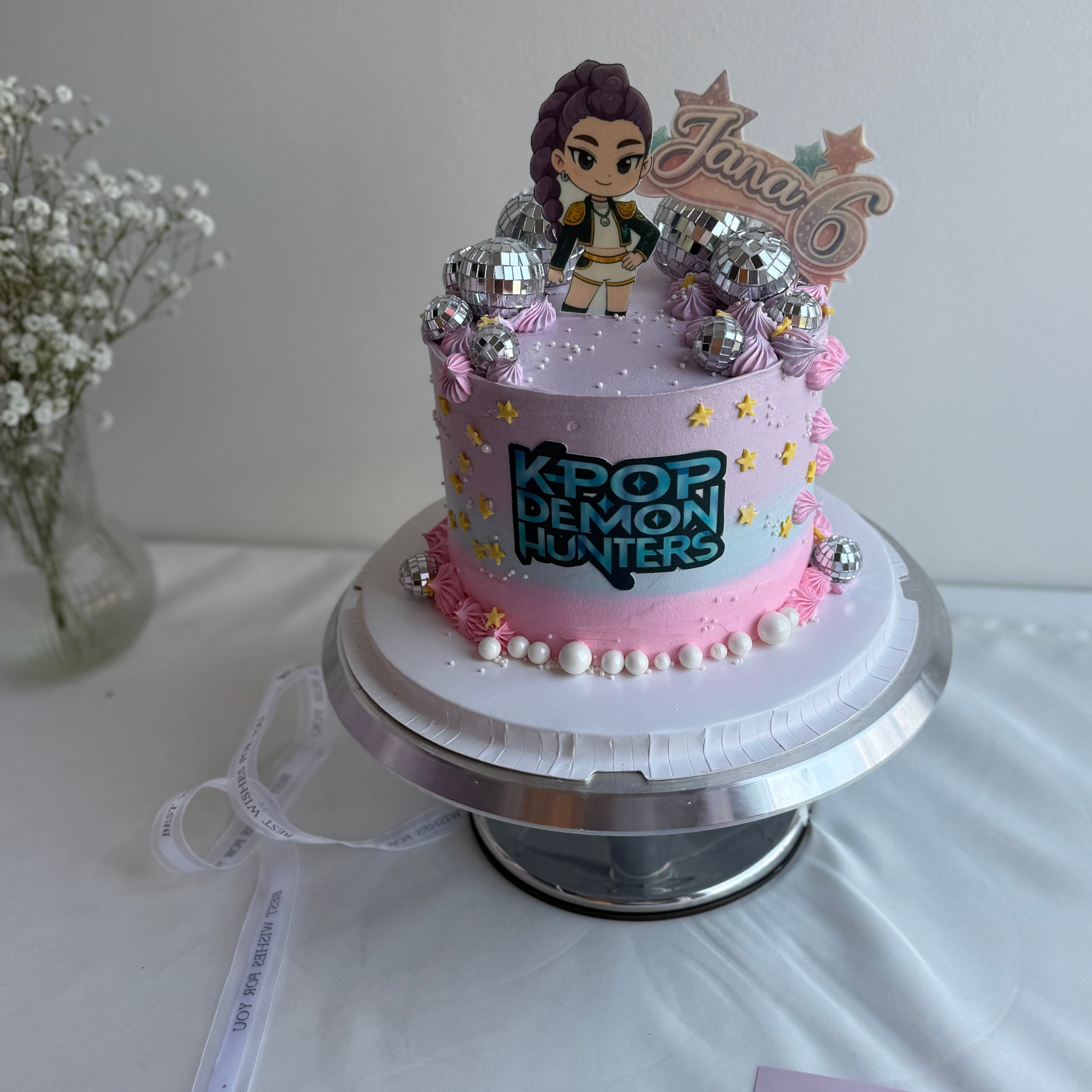 K-Pop Demon Cake