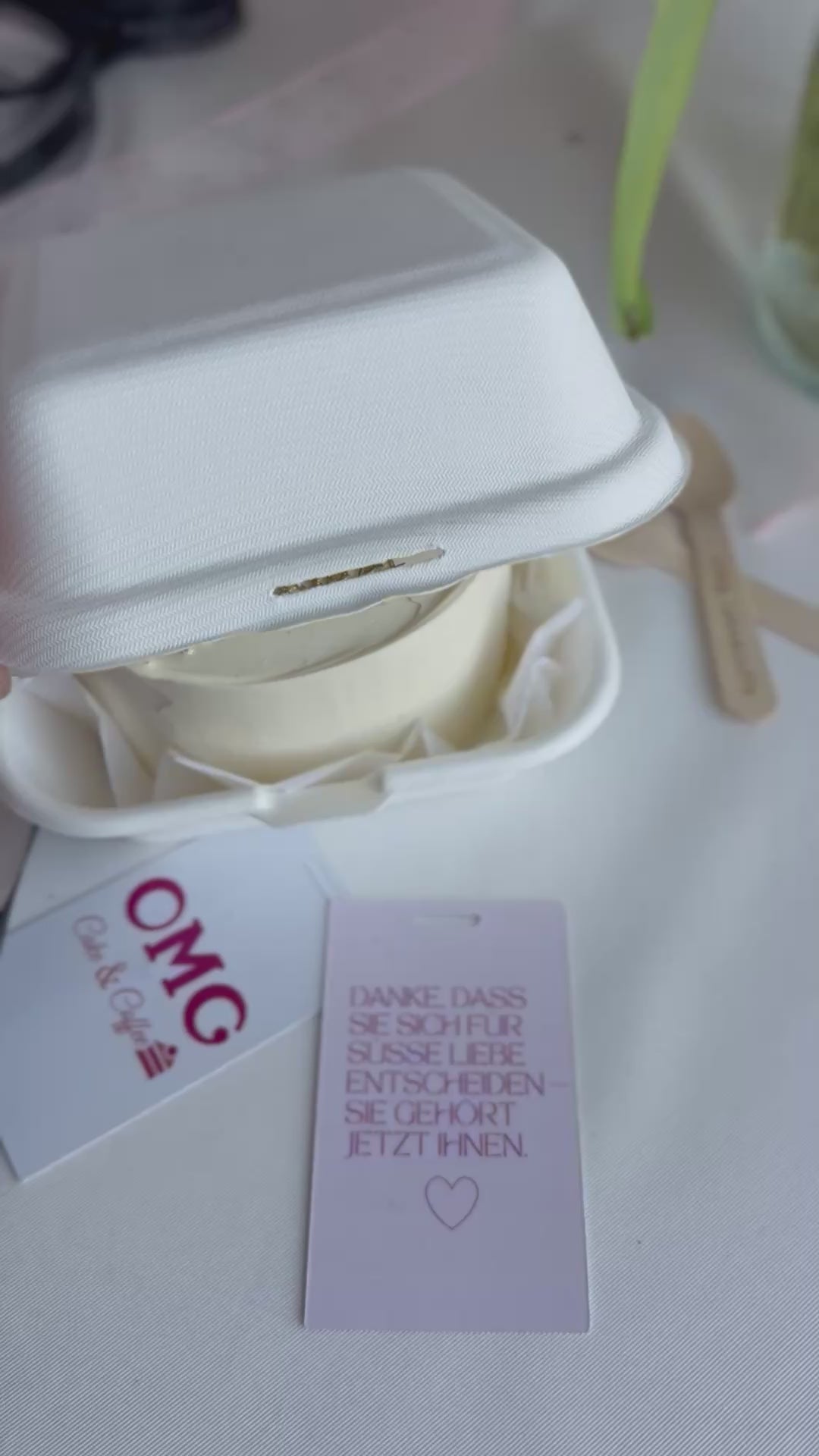 Bento-Törtchen mit 2 Fotos